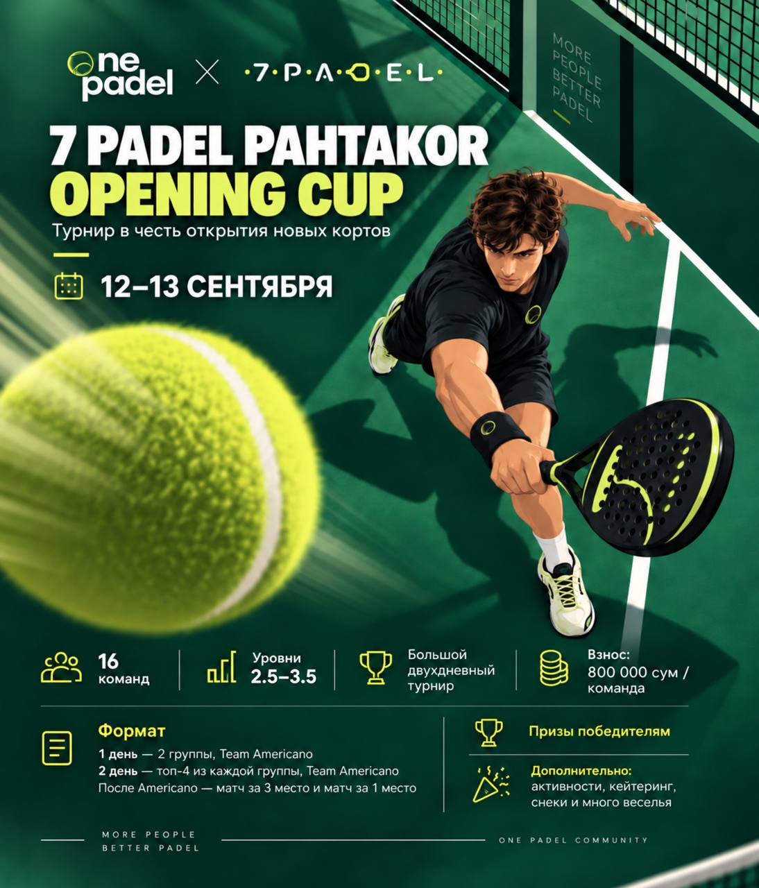 7 Padel Pahtakor Opening Cup